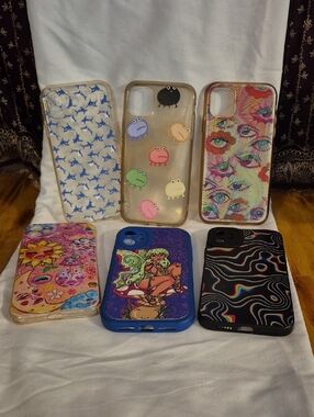 Assorted Colorful iPhone Cases – Multi-Color Protective Covers